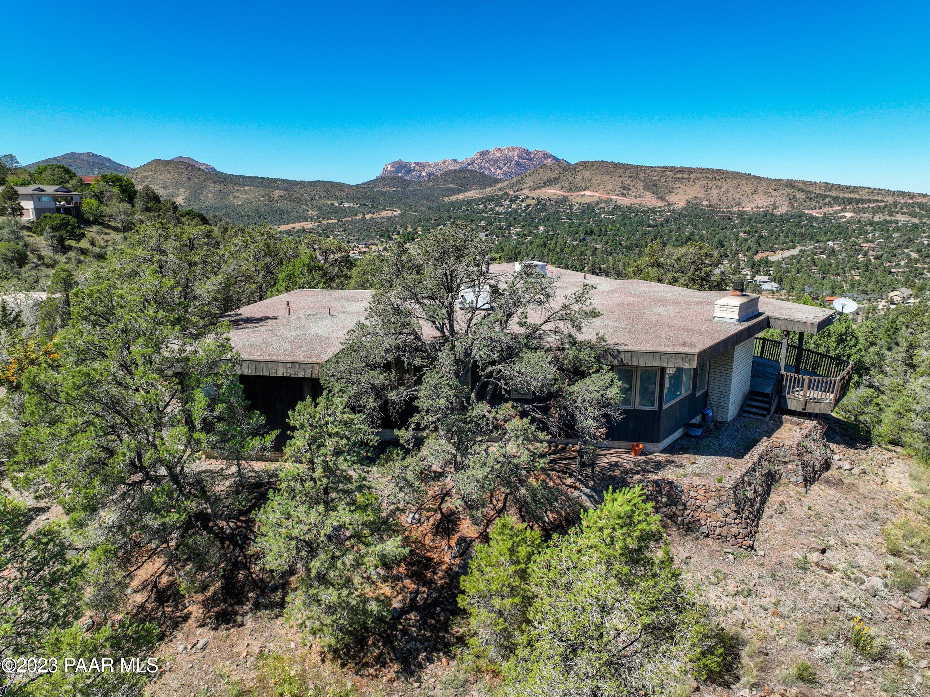 14 Pinnacle Road Prescott, AZ 86305 - Photo 52 of 55 052_Aerial View