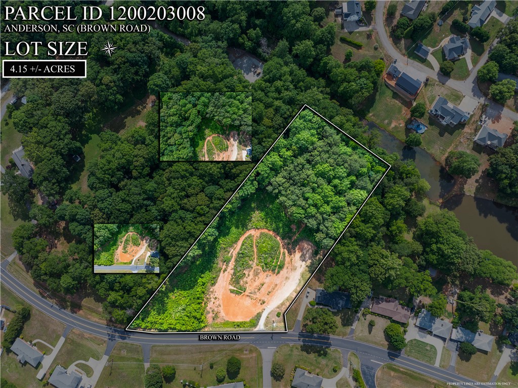 A spacious, wooded lot presents a prime opportunity for development along a tranquil road.