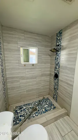 a bathroom with a toilet