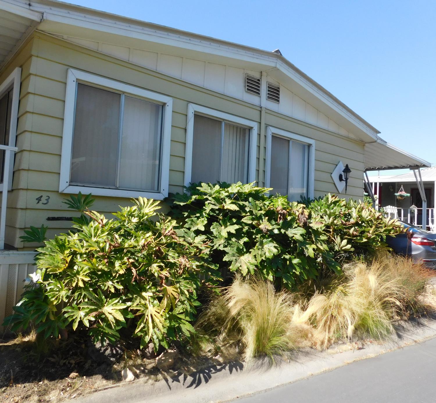 front view of a house