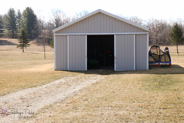 17217 Oak Grove Road Harvard, IL 60033 - Photo 20 of 25 a view of garage yard and deck