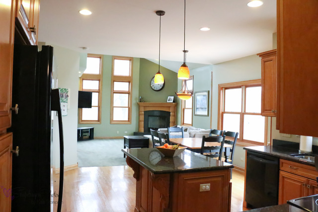17217 Oak Grove Road Harvard, IL 60033 - Photo 8 of 25 a kitchen with sink refrigerator and window