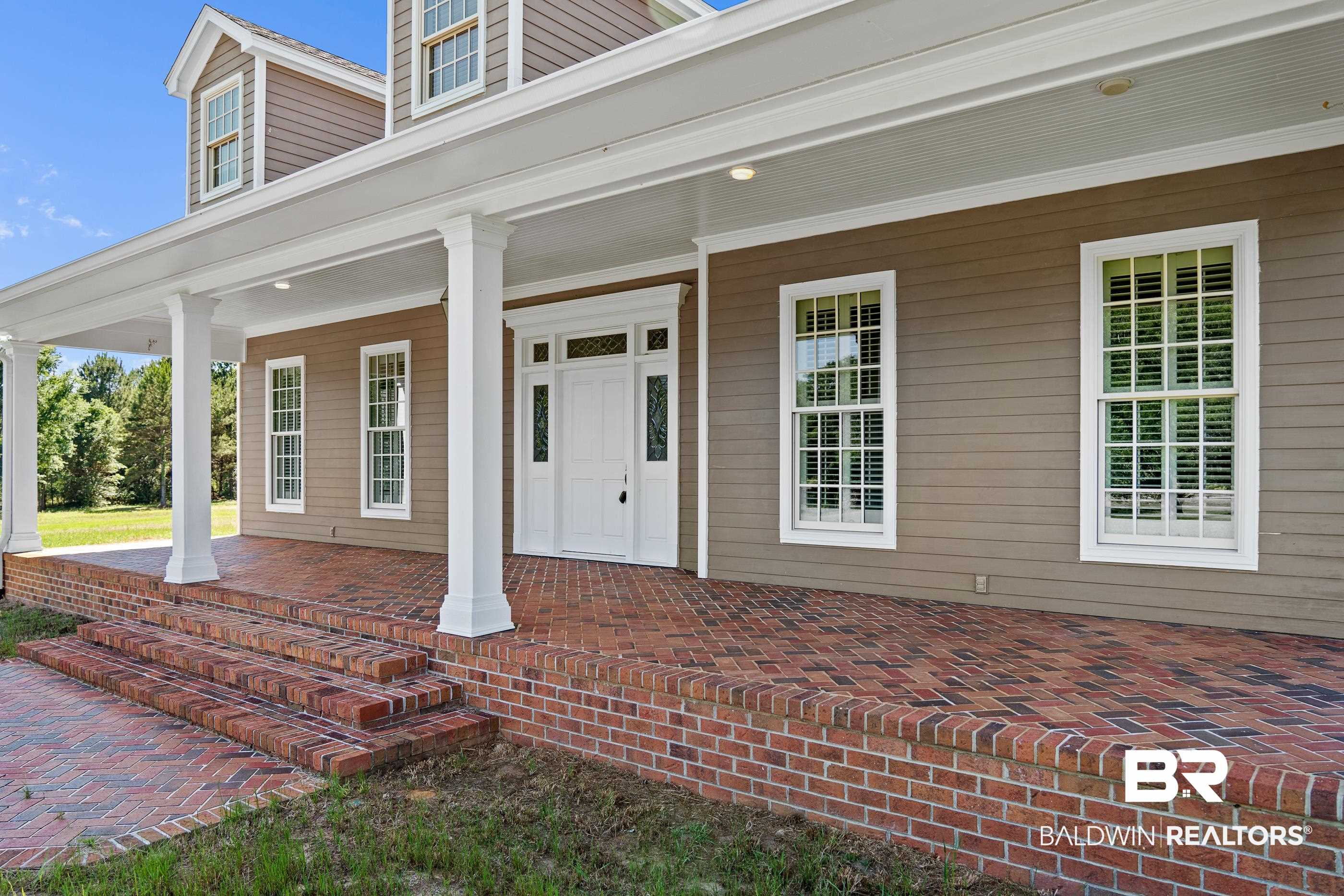 17741 County Road 55 Silverhill, AL 36576 - Photo 2 of 49 Brick Paver Front Porch