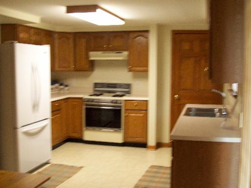 1320 East 16th Road Streator, IL 61364 - Photo 2 of 16 a kitchen with a stove top oven and refrigerator