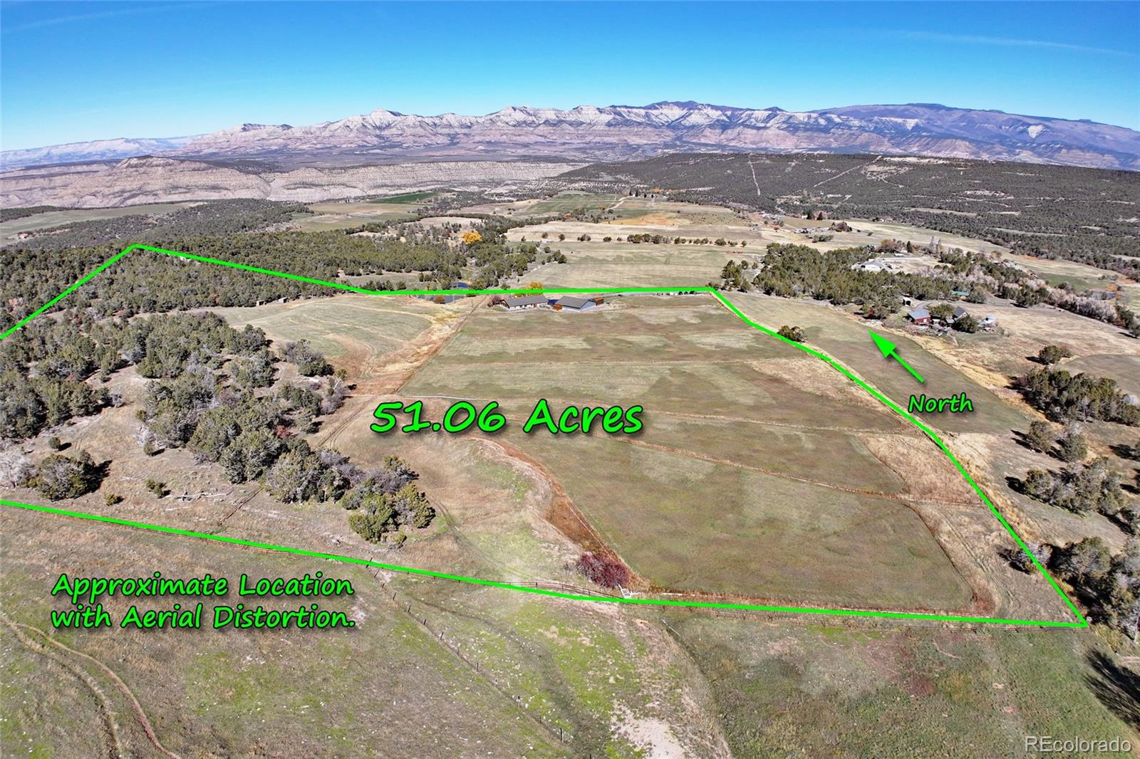 10497-54 54 7/10 Road Molina, CO 81646 - Photo 4 of 45 an aerial view of a house