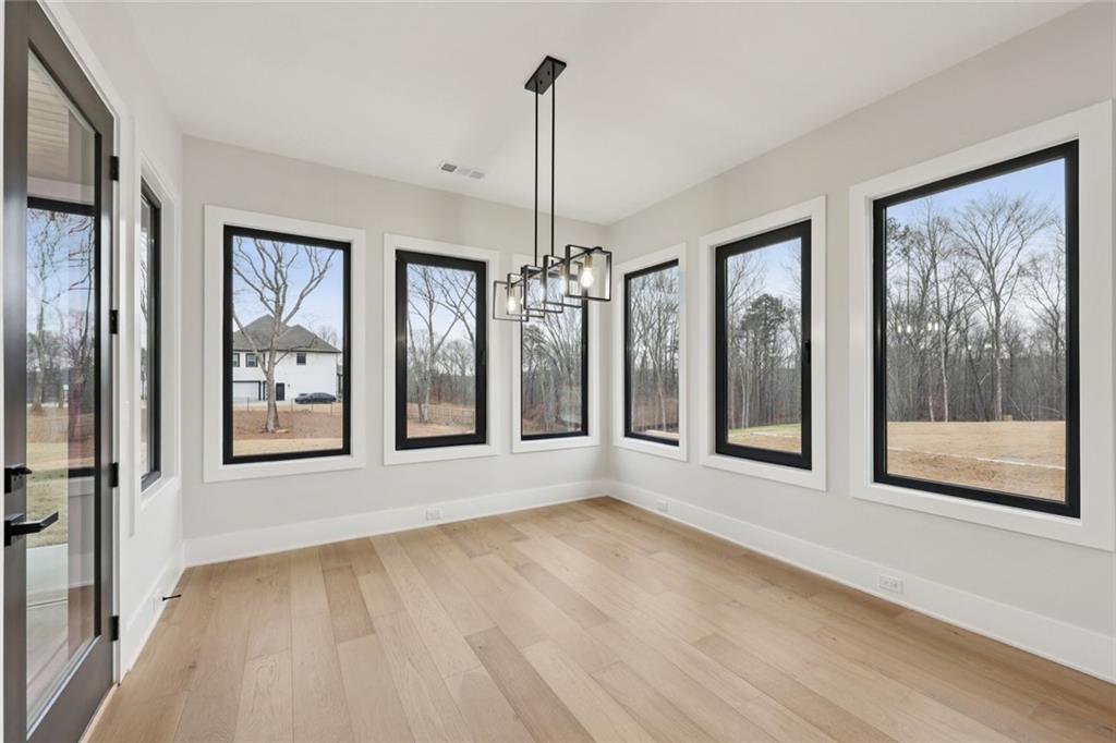 24 Rocking Wood Drive Auburn, GA 30011 - Photo 40 of 101 a view of an empty room with glass door and glass door
