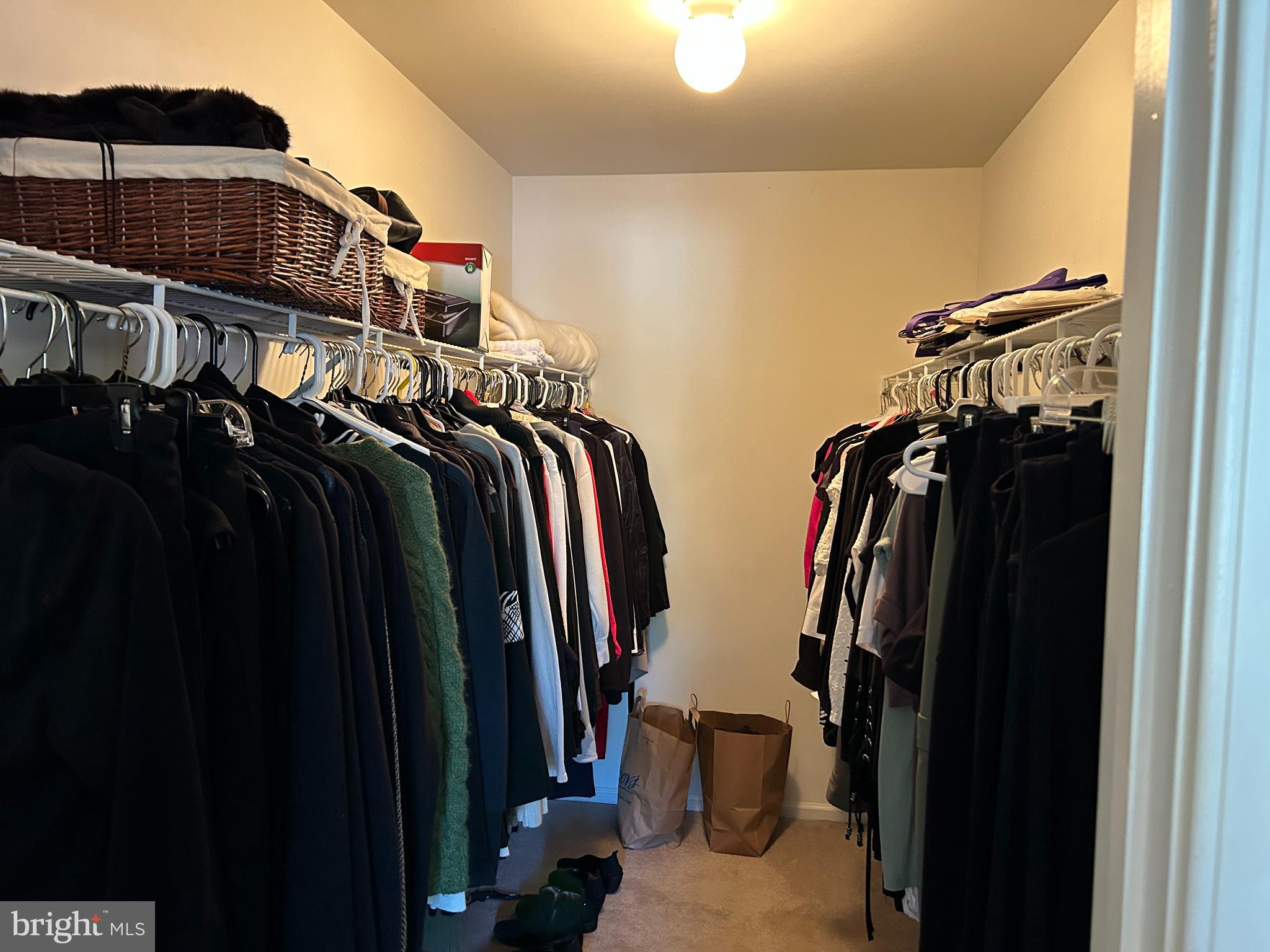 907 A Oliphant Lane Mount Laurel, NJ 08054 - Photo 17 of 23 a view of walk in closet with clothes and shoes