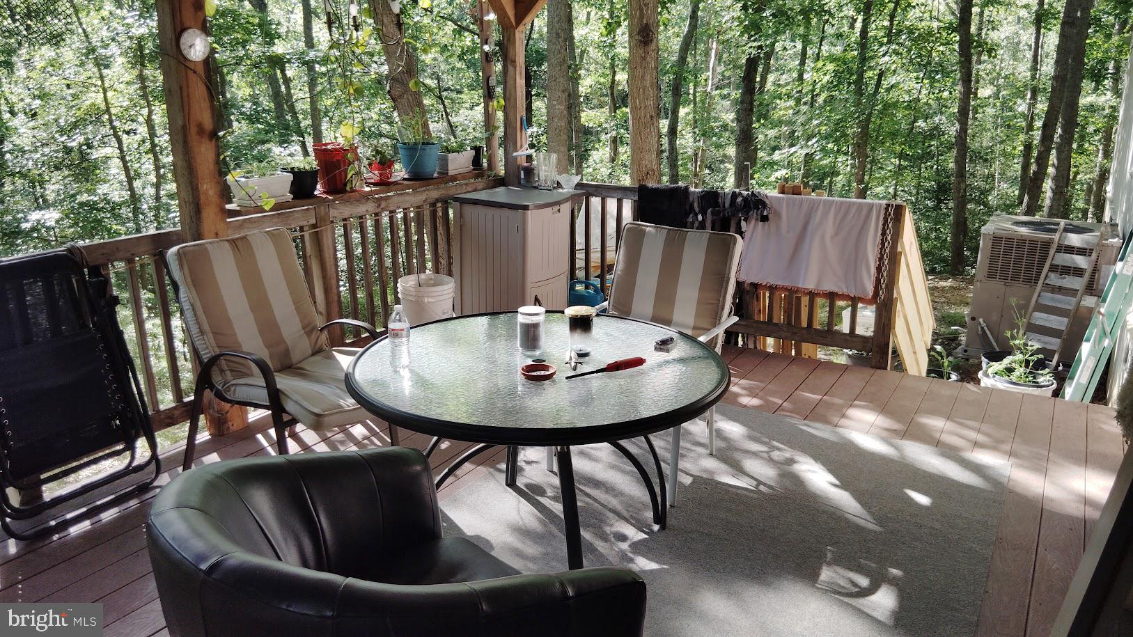 13025 Thunder Road King George, VA 22485 - Photo 8 of 34 Serene deck retreat in nature's embrace.