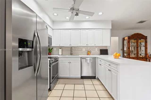 a living room with furniture and window