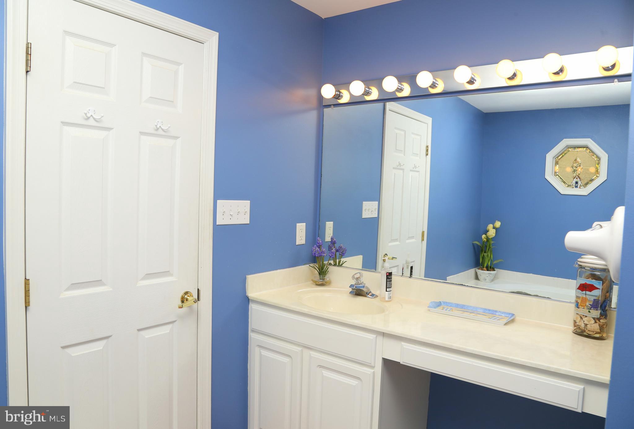 43 Falcon Bridge Road Ocean Pines, MD 21811 - Photo 14 of 30 a bathroom with a sink vanity and a mirror