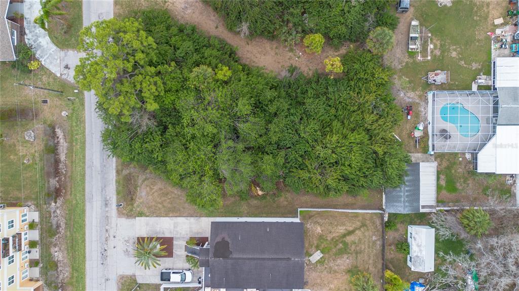 6317 Oelsner Street New Port Richey, FL 34652 - Photo 5 of 8 aerial view of a house with a yard