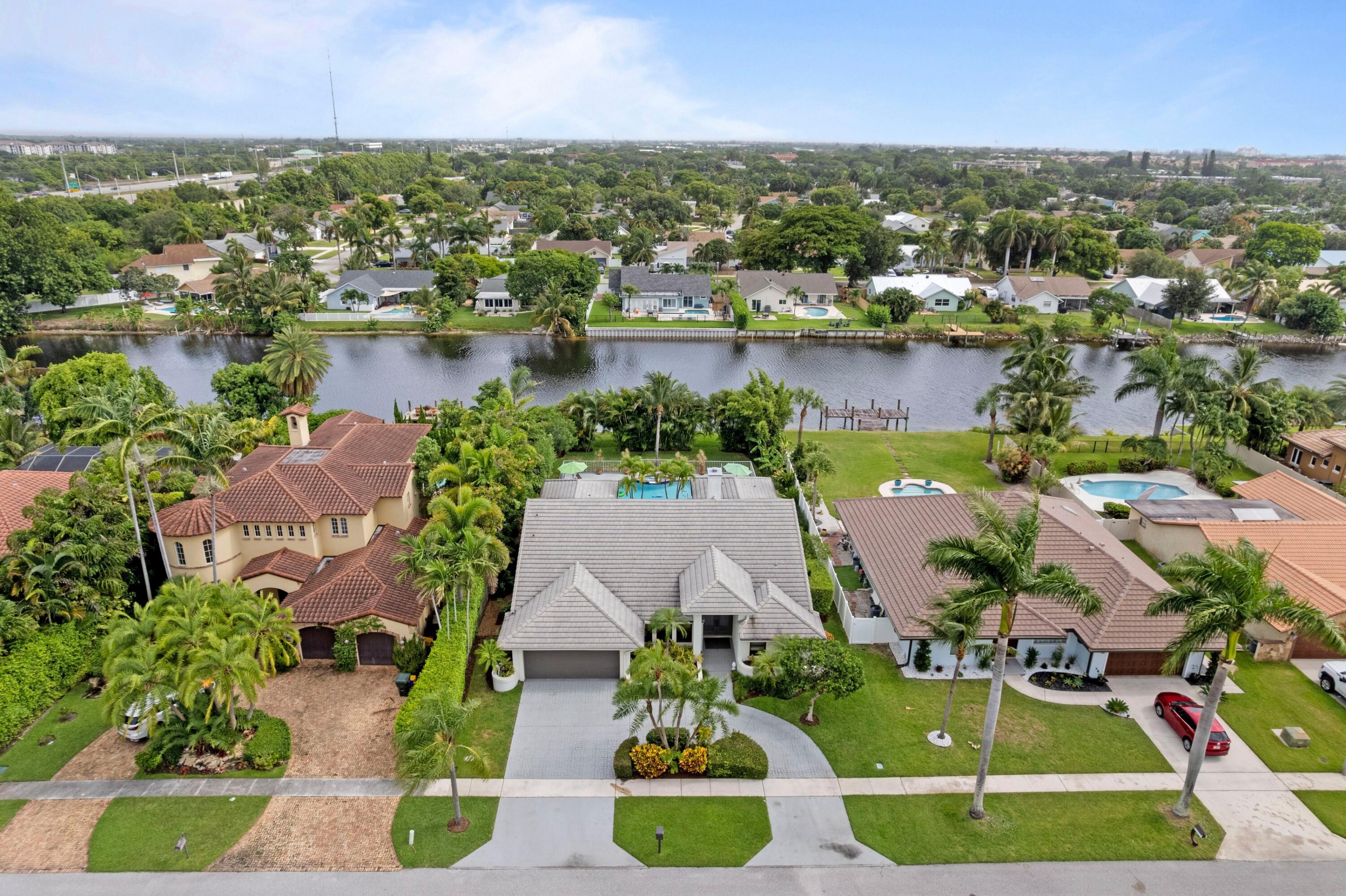 473 Oregon Lane Boca Raton, FL 33487 - Photo 3 of 57 Aerial View