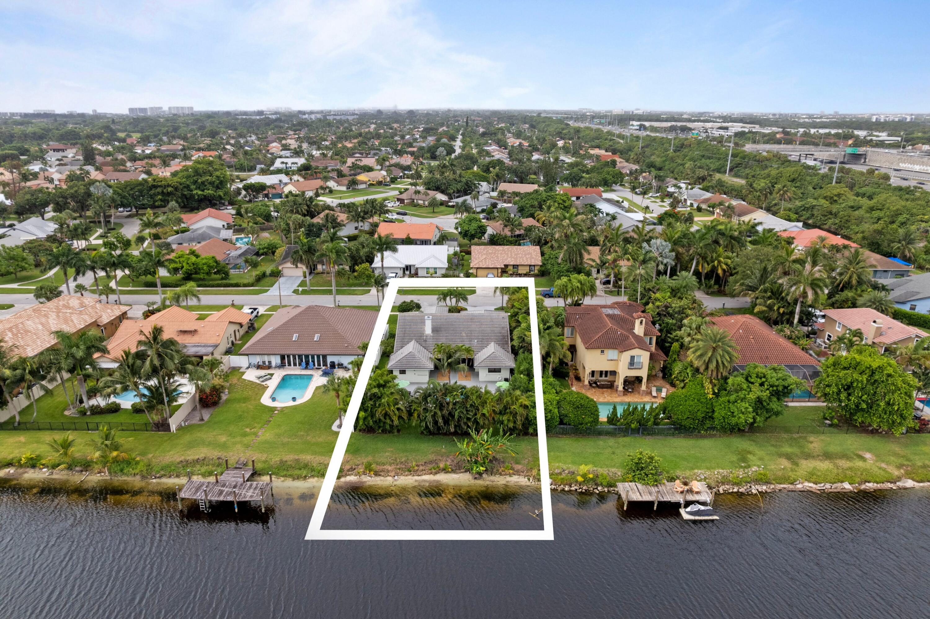 473 Oregon Lane Boca Raton, FL 33487 - Photo 38 of 57 Aerial Neighborhood View