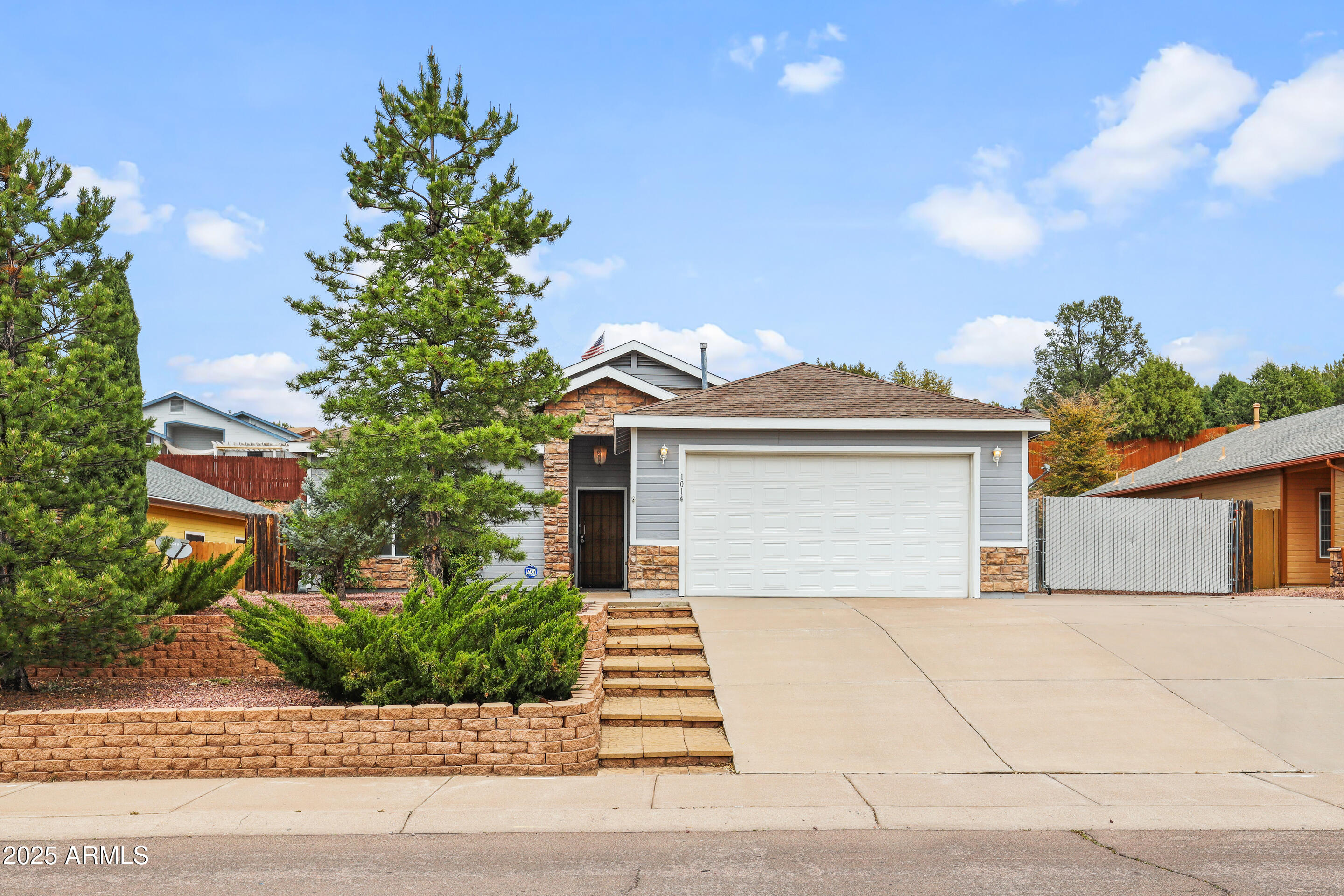 front view of a house