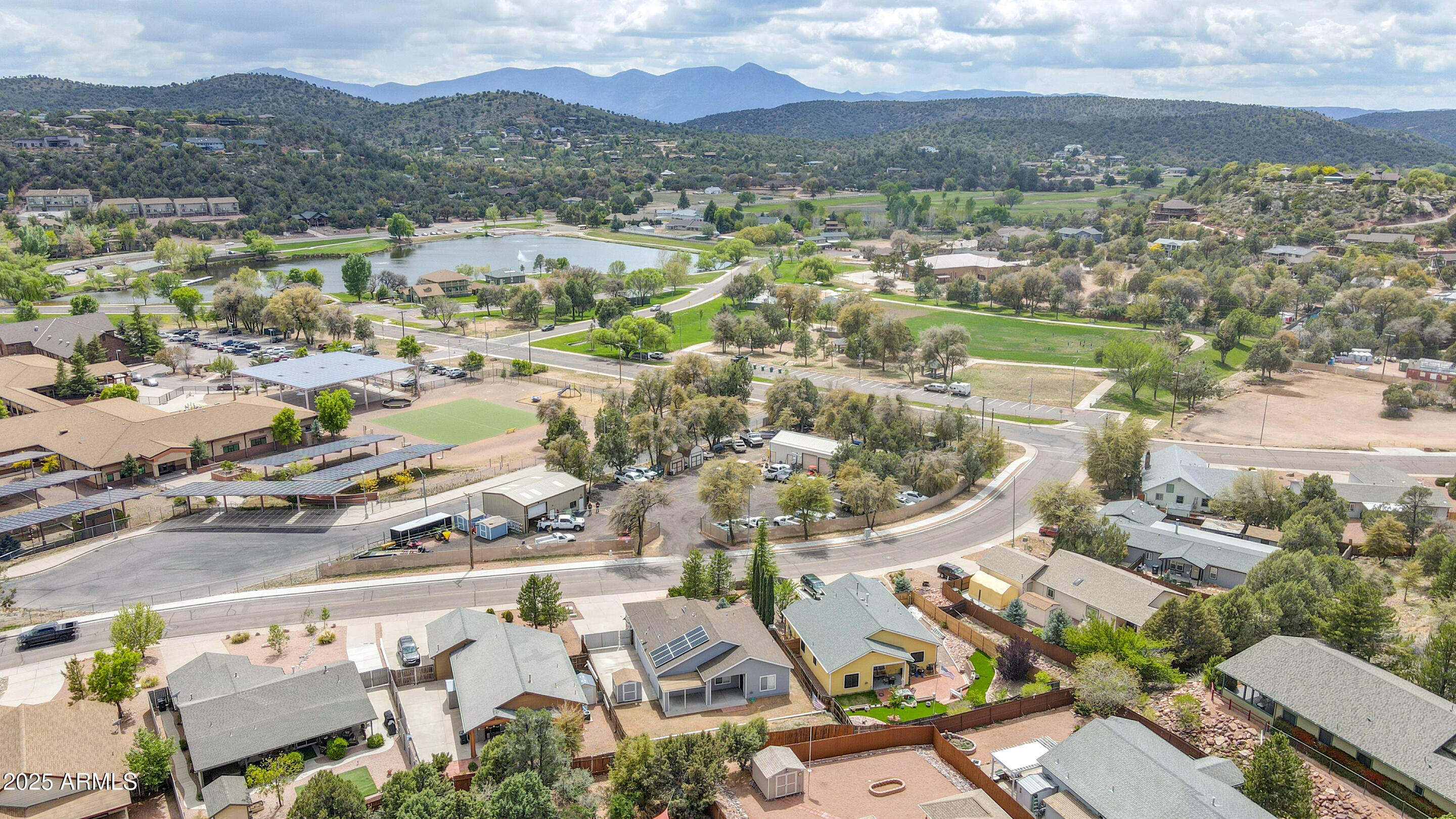 1014 West Summit Street Payson, AZ 85541 - Photo 11 of 21 an aerial view of residential houses with outdoor space