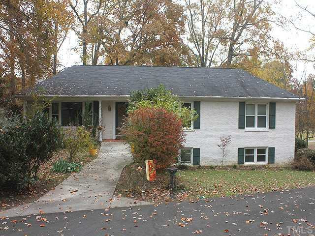 5238 Summit Ridge Drive Durham, NC 27712 - Photo 1 of 14 All Brick home on .95 acre corner Golf Course lot. Exterior Front