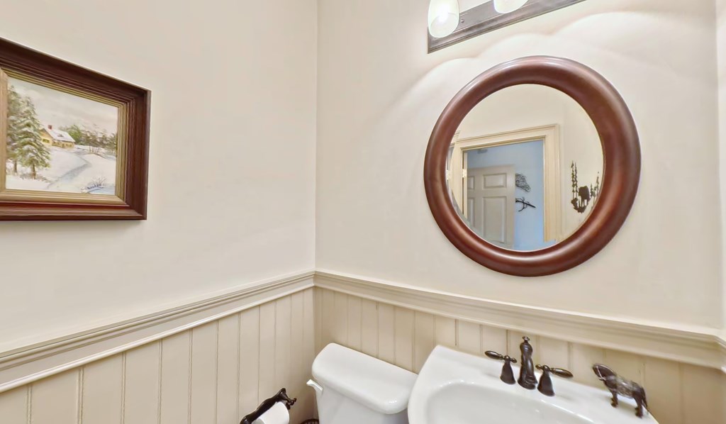 476 Licklog Ridge Hayesville, NC 28904 - Photo 16 of 41 a bathroom with a toilet and a sink