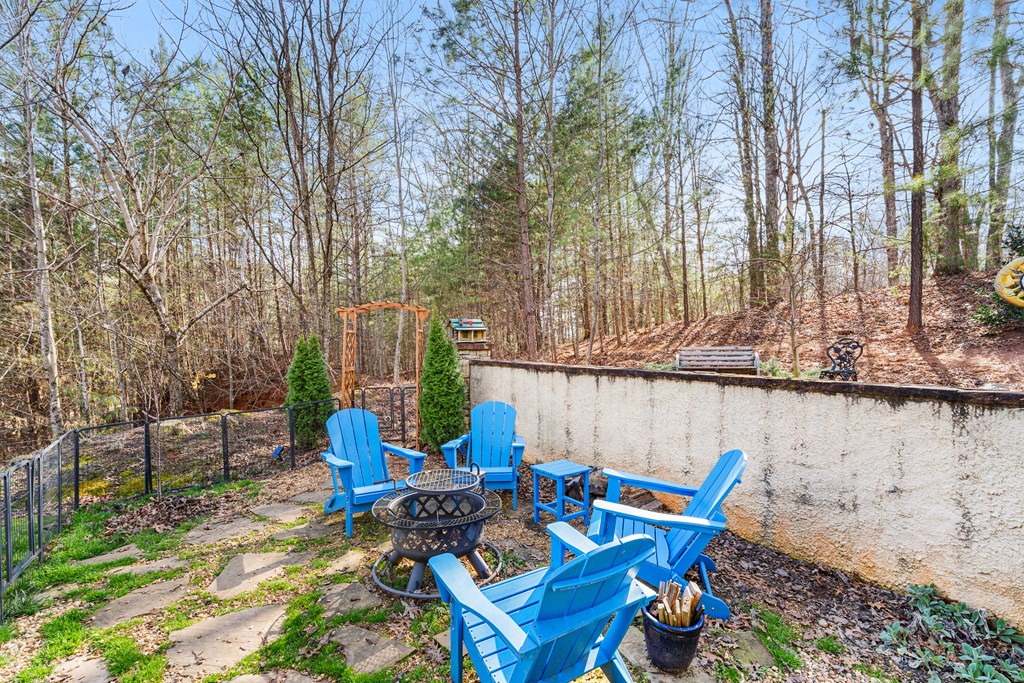 476 Licklog Ridge Hayesville, NC 28904 - Photo 22 of 41 a view of swimming pool with outdoor seating