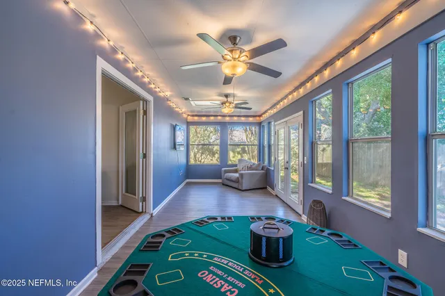 a very nice looking room with a large window