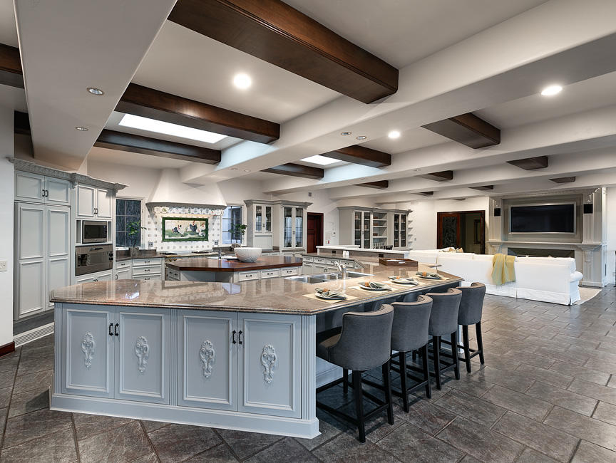2029 Las Tunas Road Santa Barbara, CA 93103 - Photo 11 of 24 Open Kitchen and Family Room
