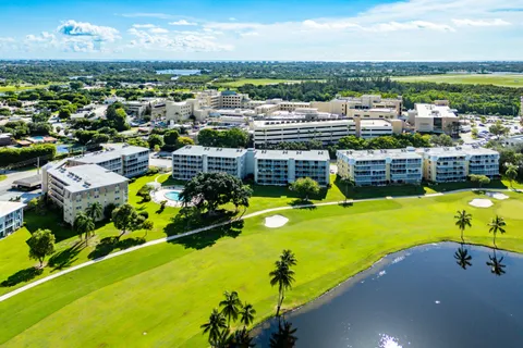 a view of a city with an ocean