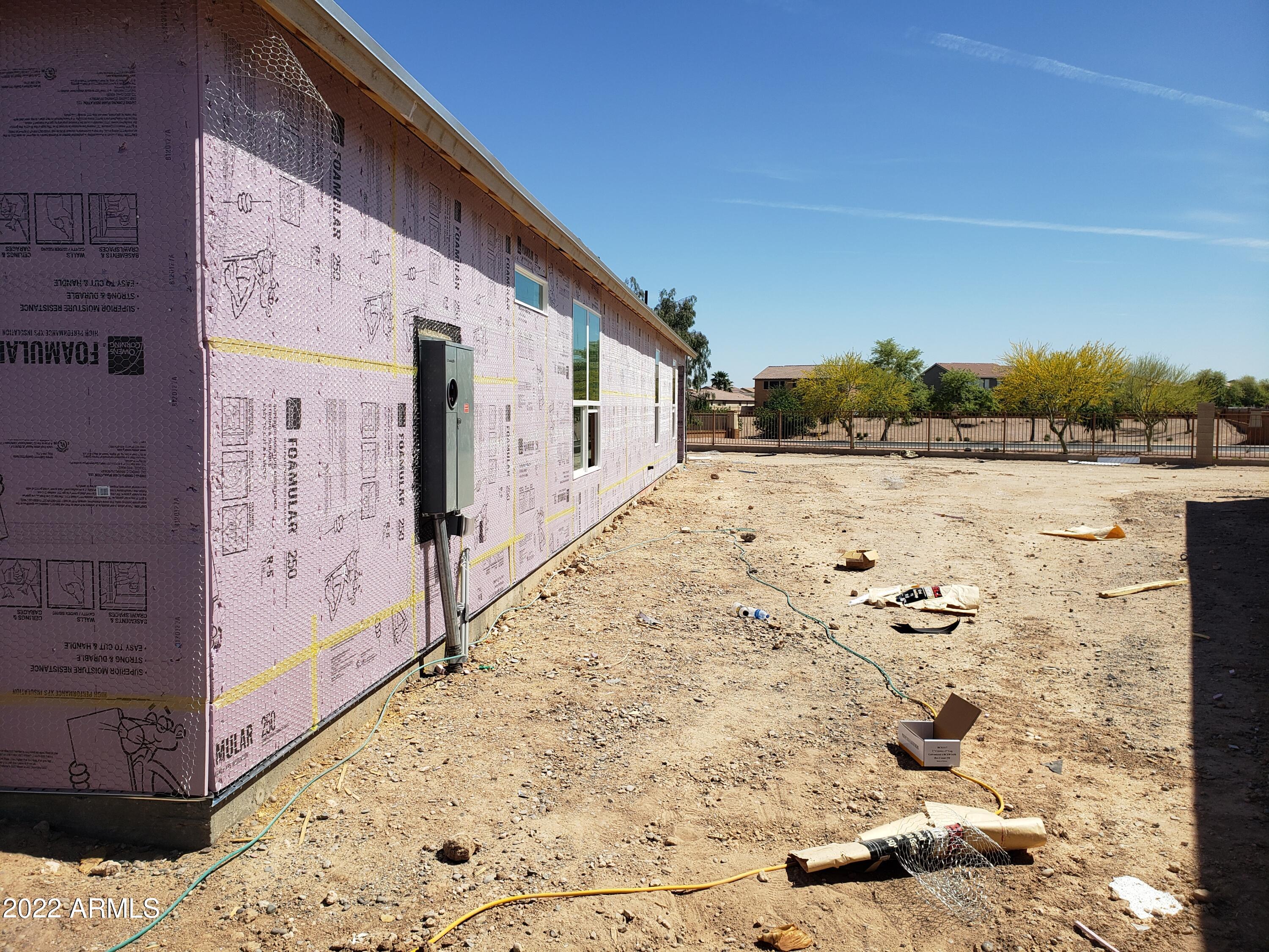 16859 North Palo Azul Road Maricopa, AZ 85138 - Photo 17 of 21 Lot 139 Side Yard