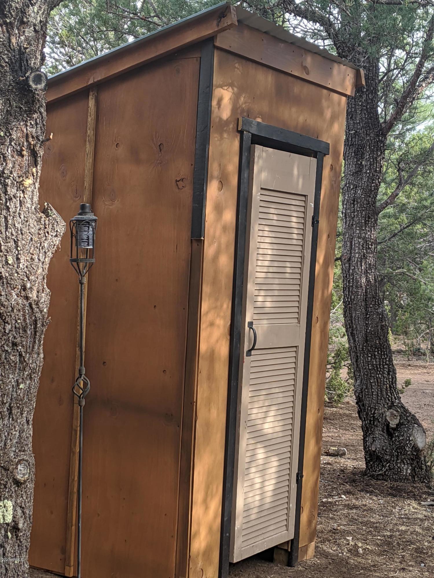 11 County Road Show Low, AZ 85901 - Photo 15 of 22 outhouse