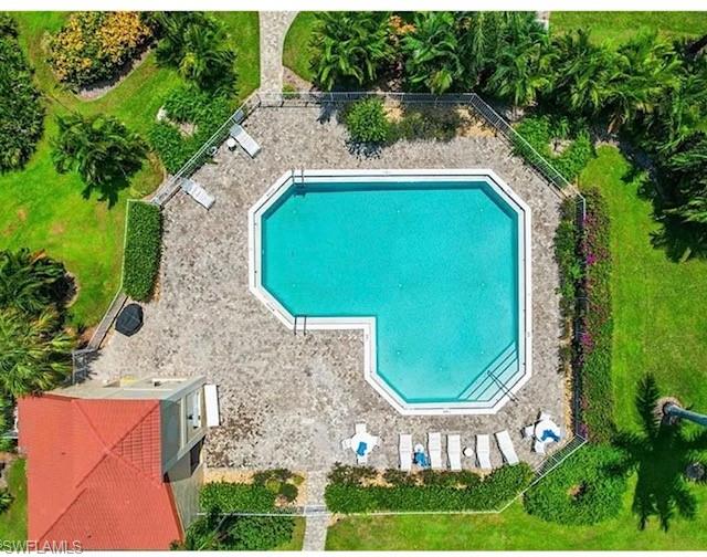 4650 Yacht Harbor Drive, Unit 125 Naples, FL 34112 - Photo 20 of 20 an aerial view of a house