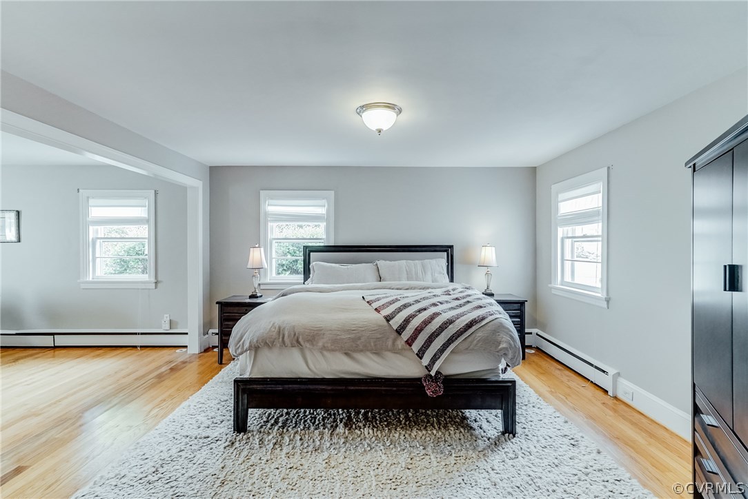 7202 River Road Henrico, VA 23229 - Photo 12 of 49 a bedroom with a bed and a window