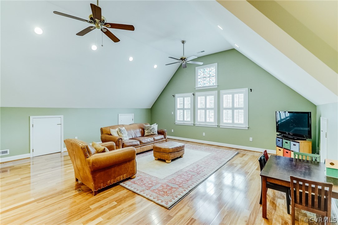 7202 River Road Henrico, VA 23229 - Photo 25 of 49 a living room with furniture and a flat screen tv