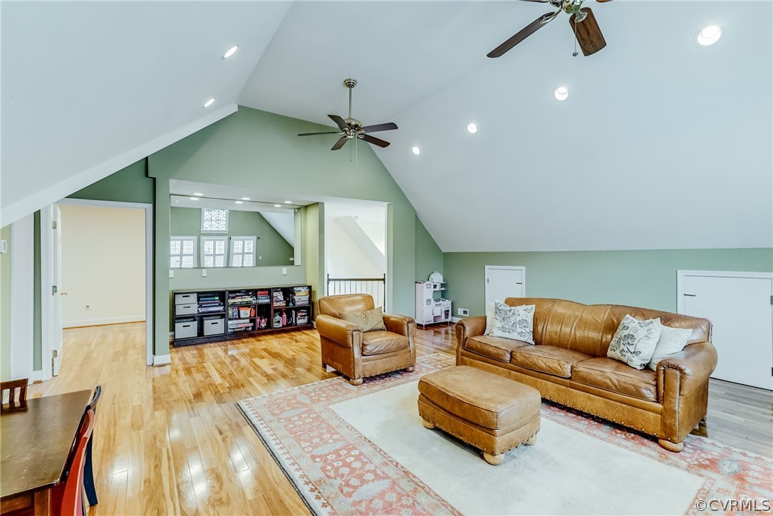 7202 River Road Henrico, VA 23229 - Photo 28 of 49 a living room with furniture and a wooden floor
