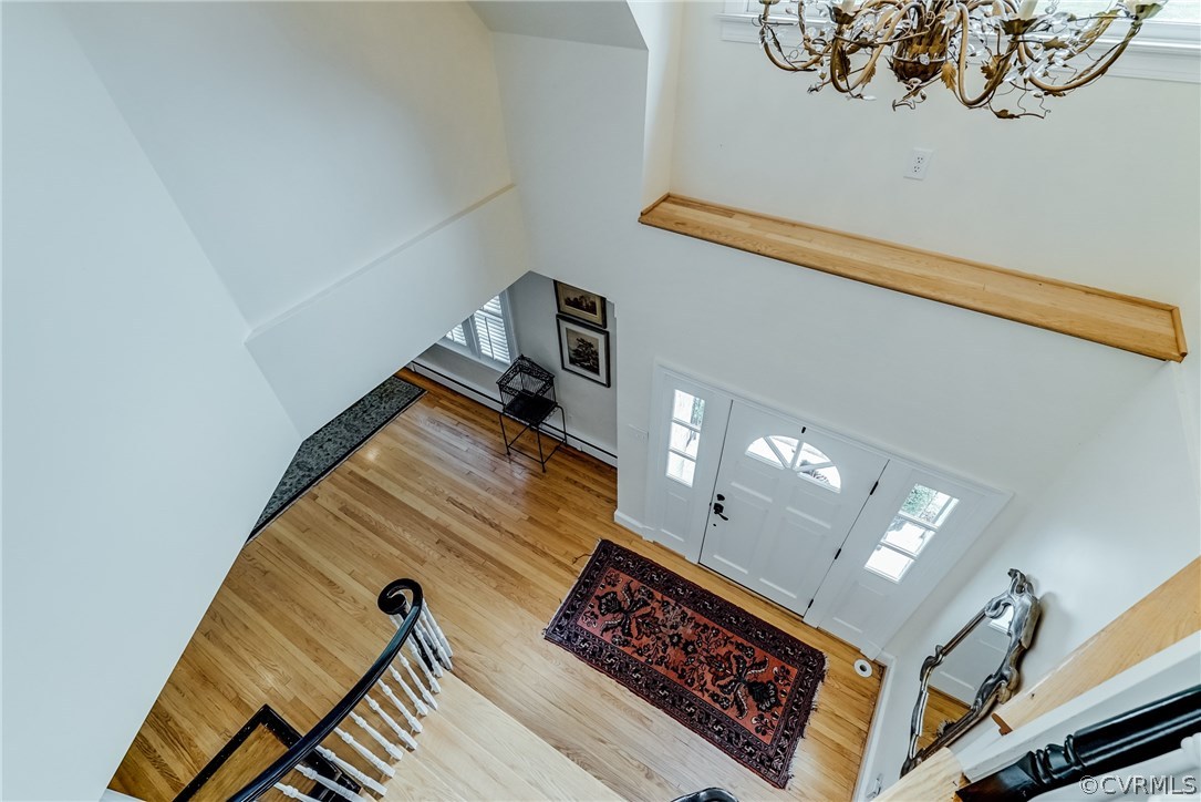 7202 River Road Henrico, VA 23229 - Photo 30 of 49 a view of an entryway with wooden floor