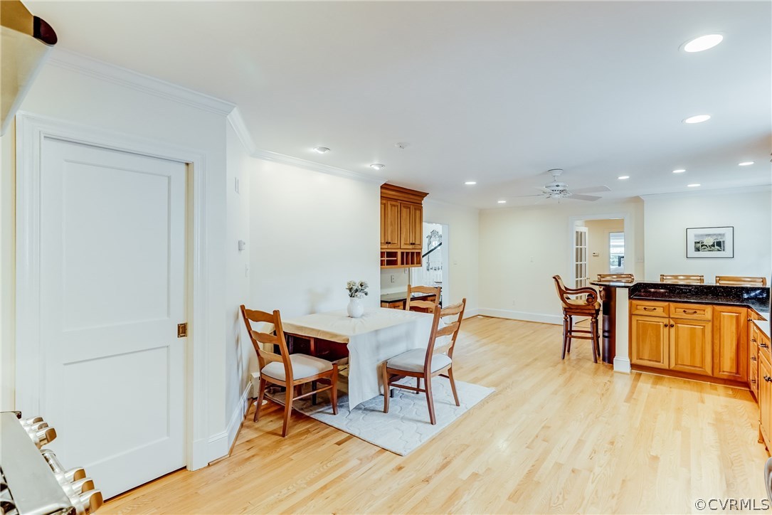 7202 River Road Henrico, VA 23229 - Photo 44 of 49 a dining room with furniture and wooden floor