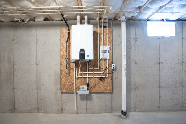 a view of storage and utility room