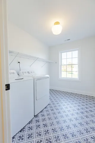 a room with a window