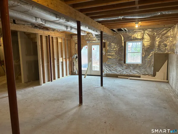 a view of front door of house