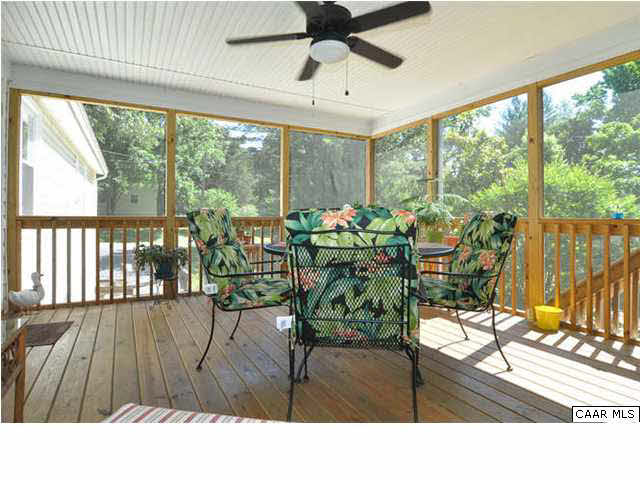 126 North Boston Road Troy, VA 22974 - Photo 26 of 39 This screened porch is spacious and very comfortable for three-season use. It is accessed via the kitchen.
