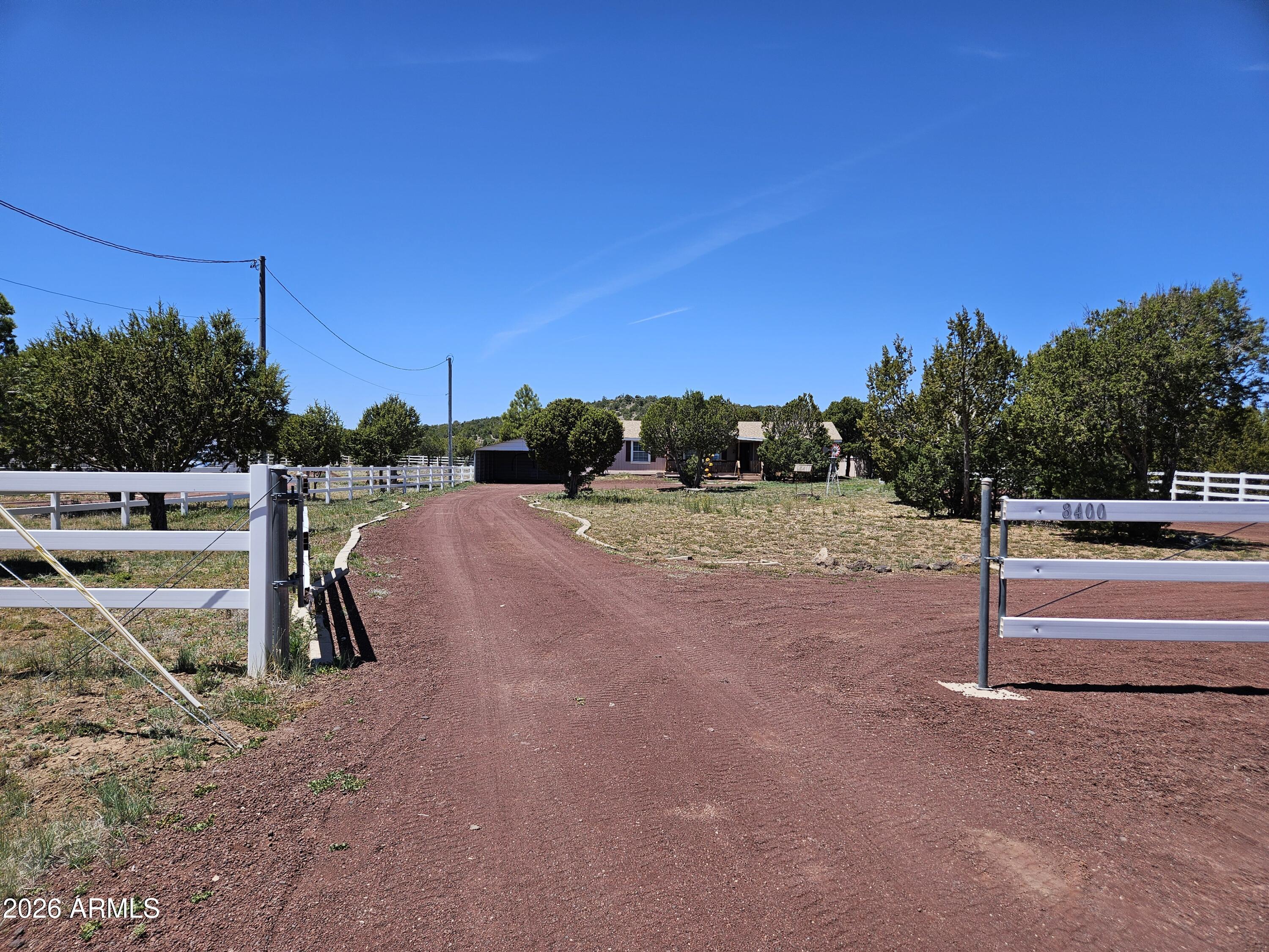 8400 North Red Lake Road Williams, AZ 86046 - Photo 1 of 37 Entry Gate