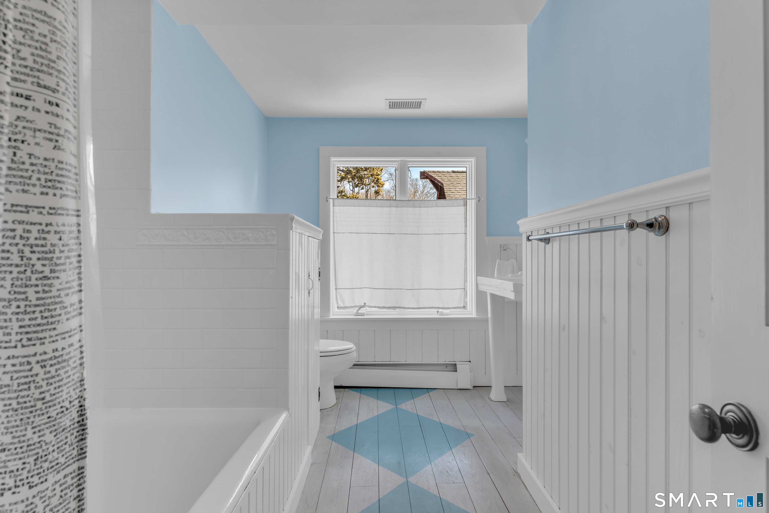 100 Old Black Point Road East Lyme, CT 06357 - Photo 30 of 40 A spacious 3rd full bath is conveniently located by the guest bedrooms and laundry room.