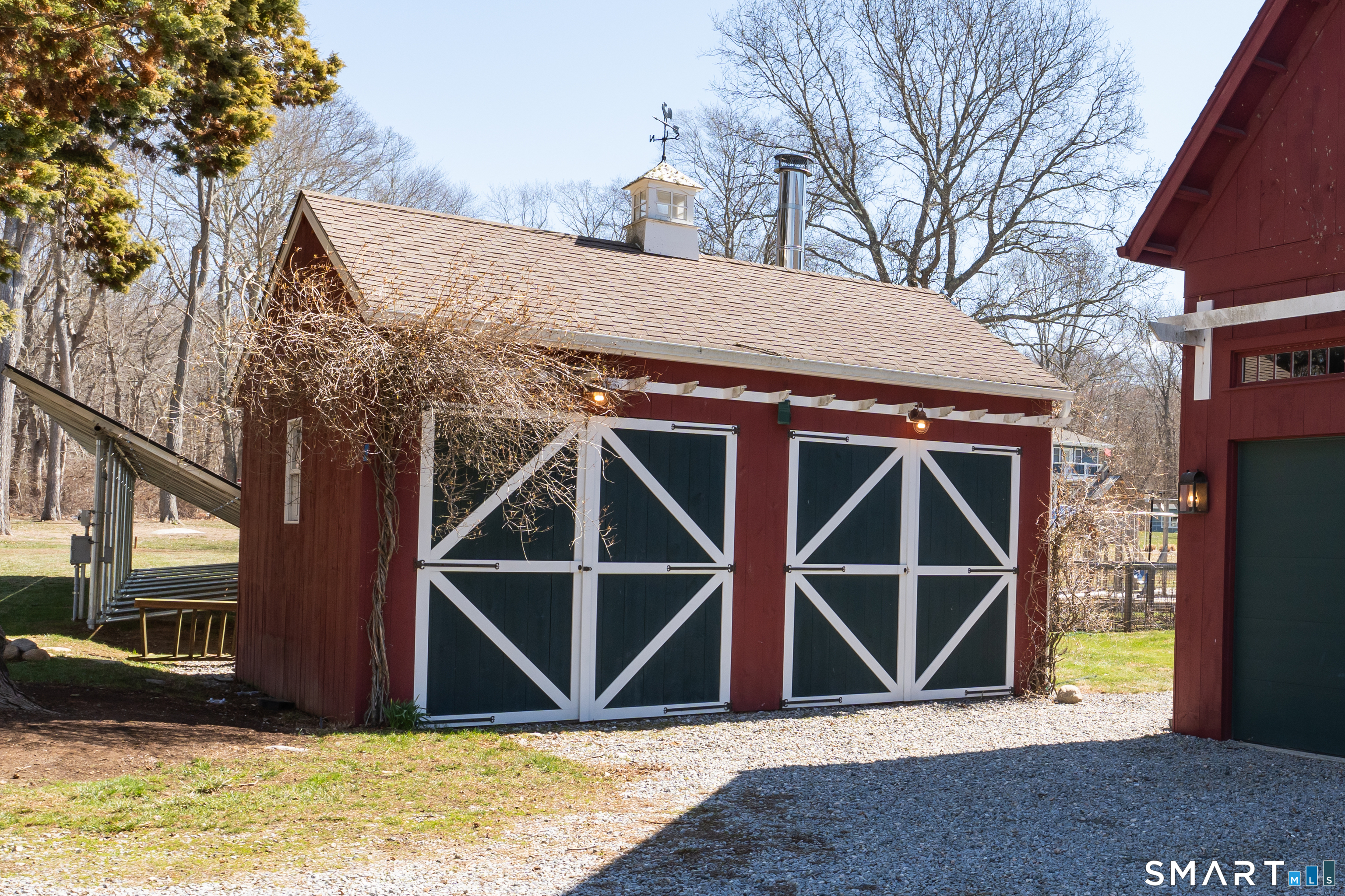 100 Old Black Point Road East Lyme, CT 06357 - Photo 36 of 40 Affectionately called the "Pizza Barn" this space houses an imported wood fired pizza oven from Italy and work station to make custom creations!