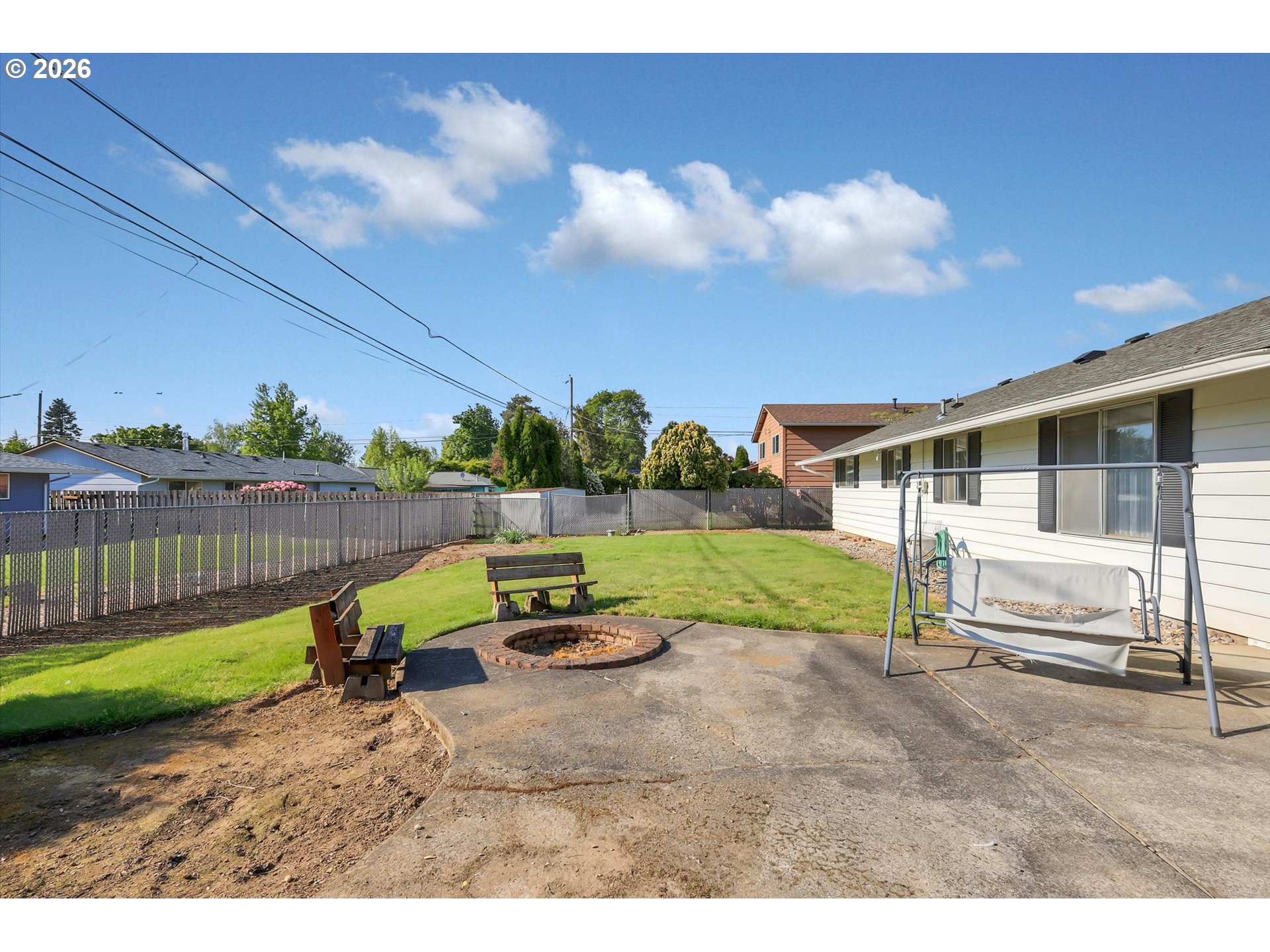 1035 Southeast 225th Avenue Gresham, OR 97030 - Photo 35 of 39 a view of backyard with roof deck