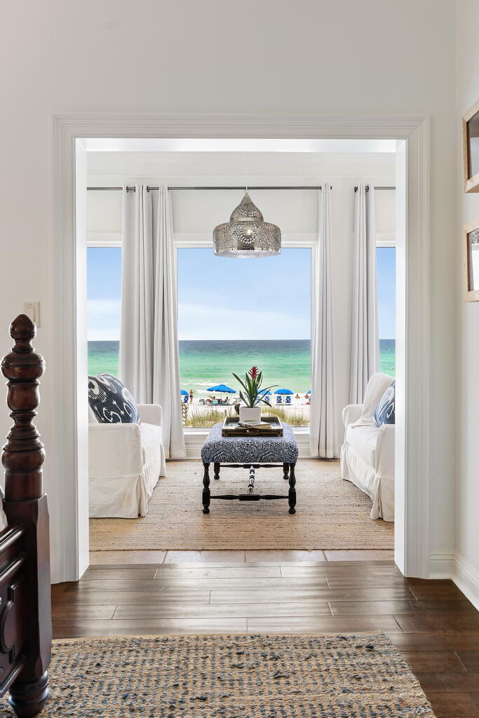 4748 Ocean Boulevard Destin, FL 32541 - Photo 62 of 80 a living room with furniture and a large window