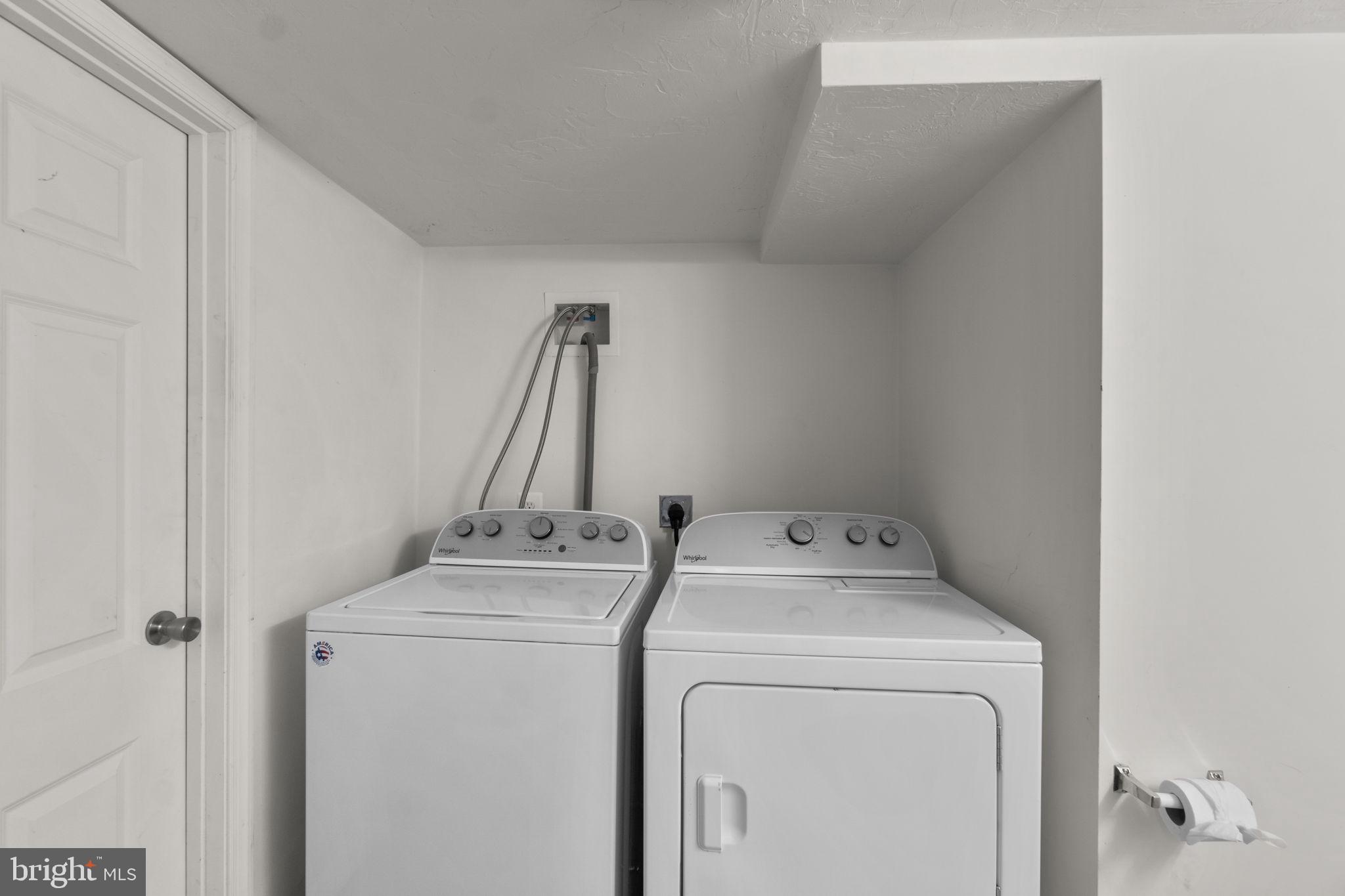 1272 Cherrytown Road Westminster, MD 21158 - Photo 23 of 30 a utility room with dryer and washer