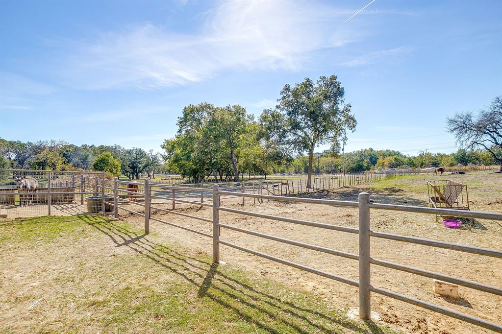 4200 Farm To Market 920 Weatherford, TX 76088 - Photo 28 of 40 a view of a swimming pool with a lawn chairs and floor to ceiling window
