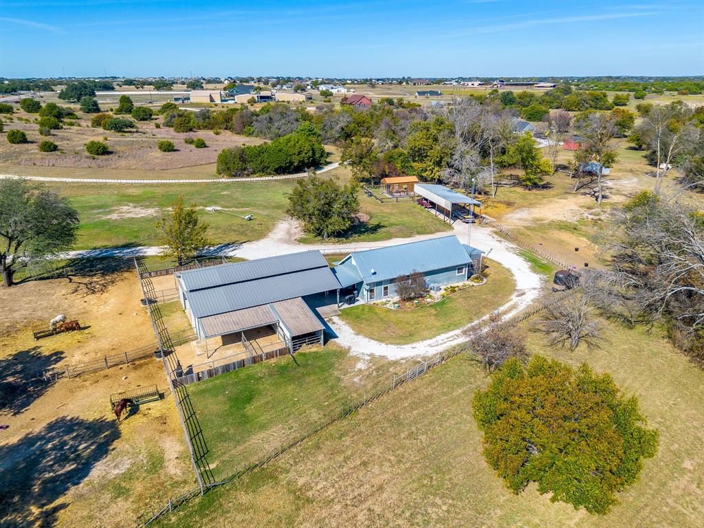 4200 Farm To Market 920 Weatherford, TX 76088 - Photo 39 of 40 an aerial view of a house with a ocean view