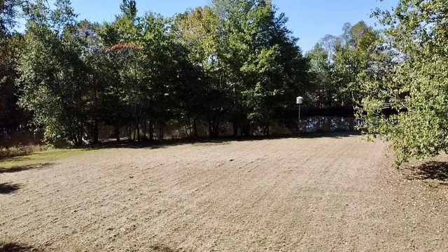a street view covered with snow