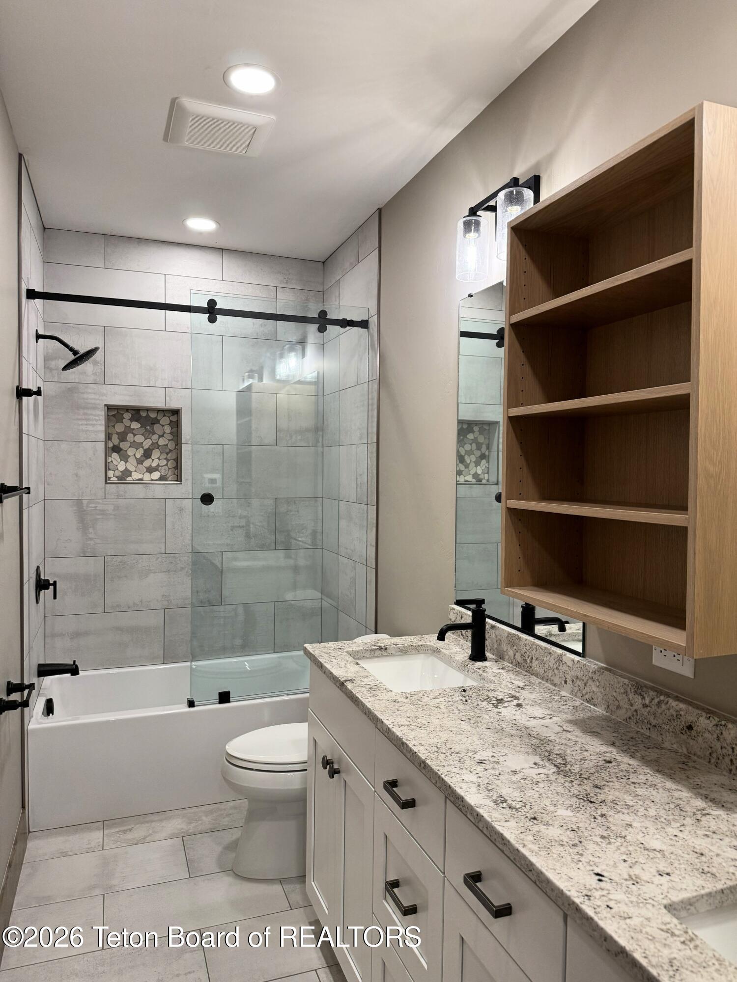 5727 Forest Ridge Road Victor, ID 83455 - Photo 47 of 76 Lower Level Bathroom