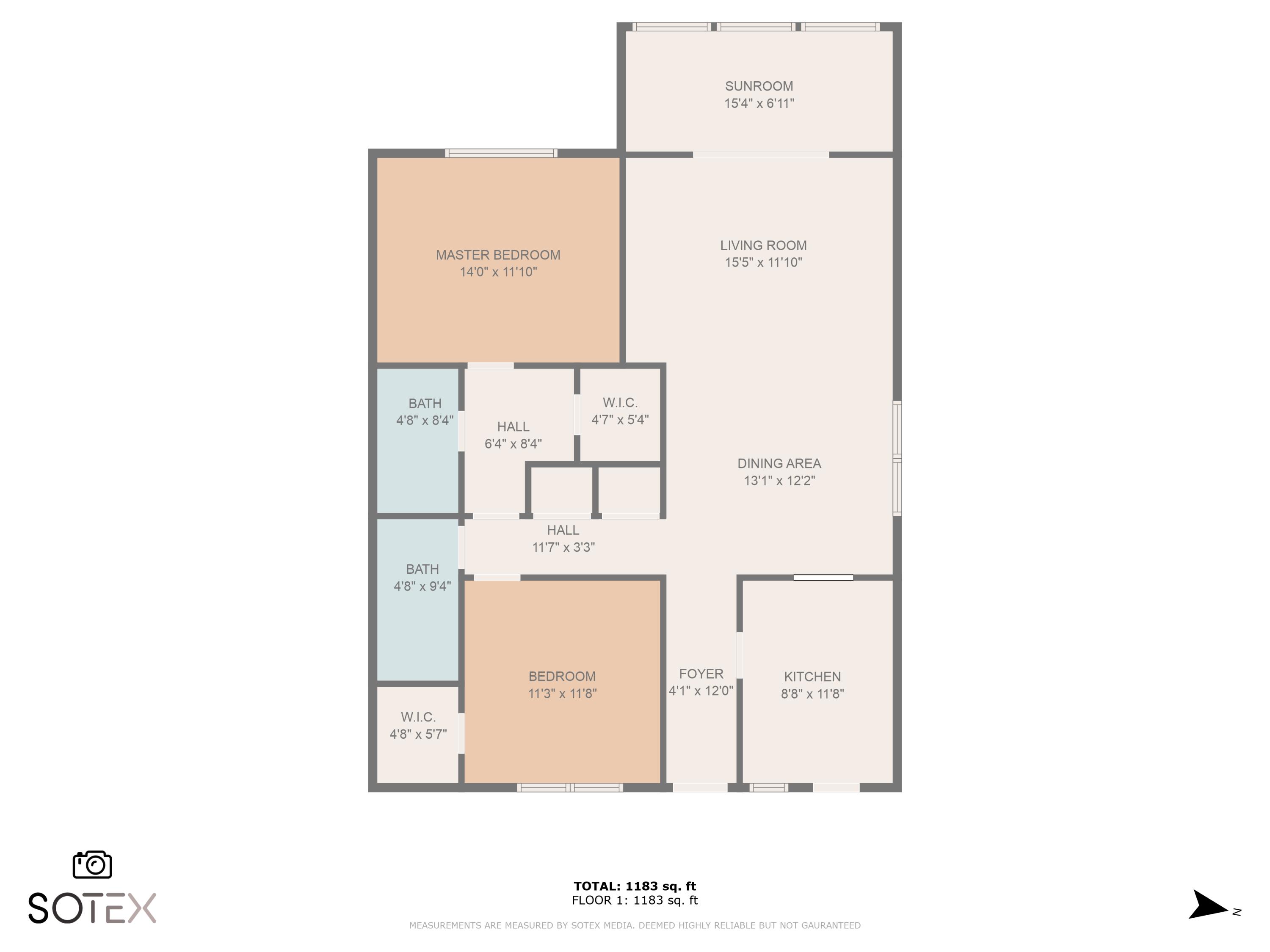 1600 Dover Road, Unit 210B Delray Beach, FL 33445 - Photo 38 of 38 Floor Plan