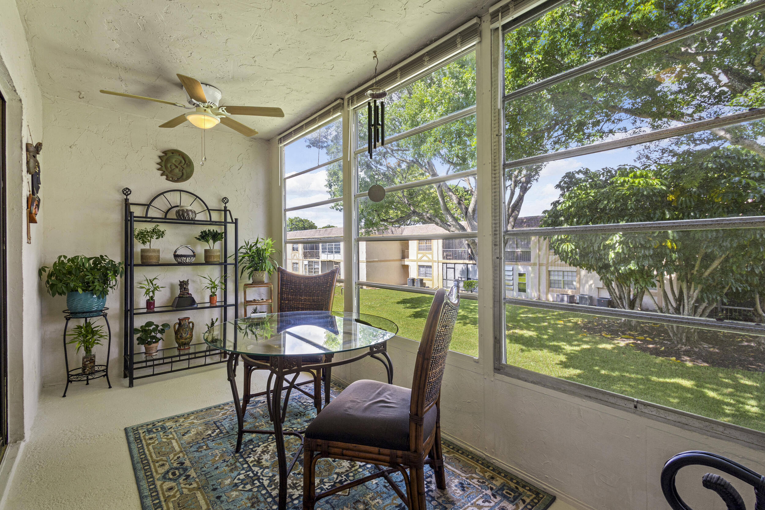 1600 Dover Road, Unit 210B Delray Beach, FL 33445 - Photo 23 of 38 Enclosed Patio