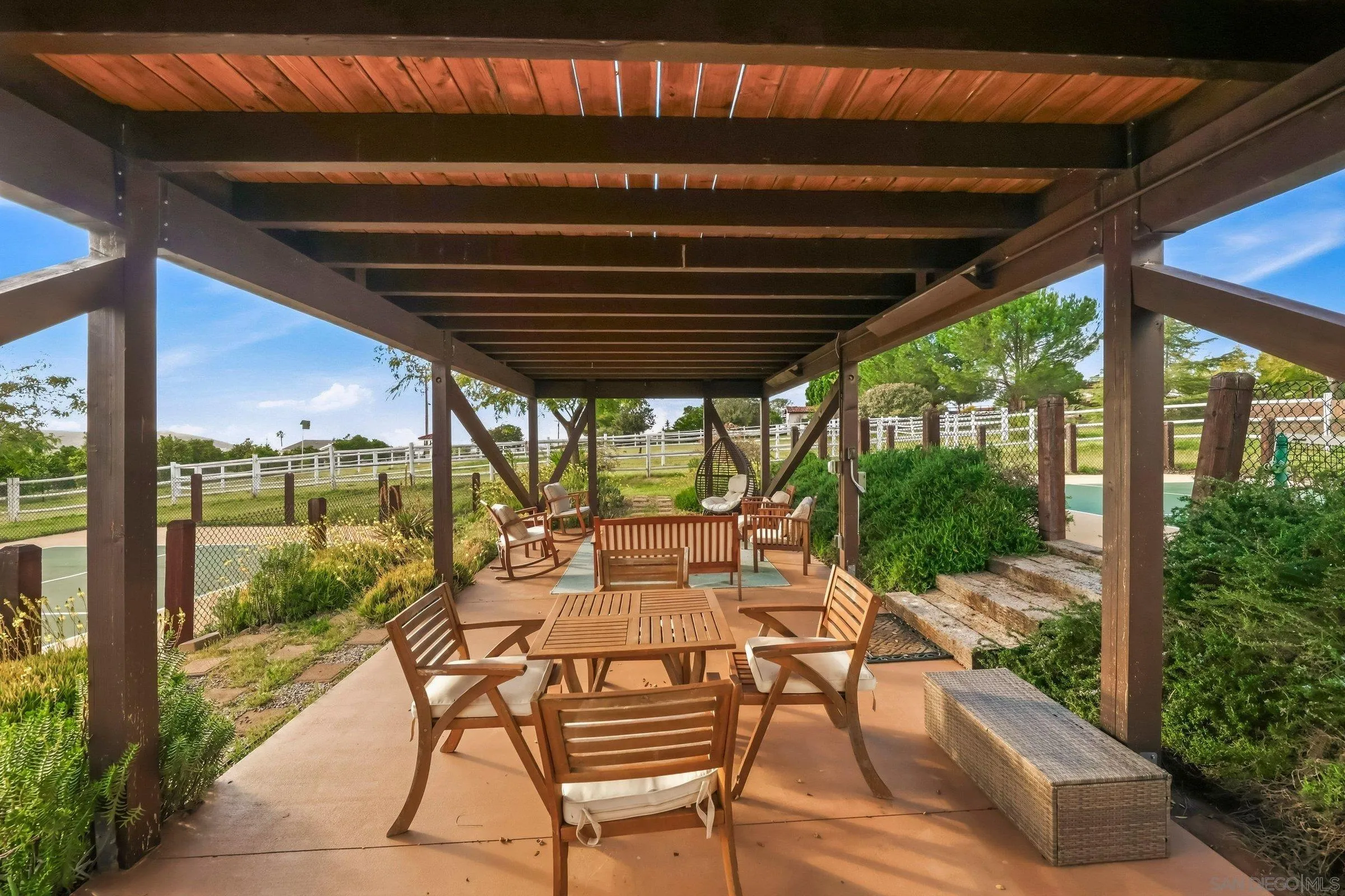 25367 Rancho Barona Road Ramona, CA 92065 - Photo 36 of 49 Pickleball View Area